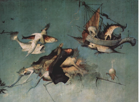 Hieronymus Bosch, Triptych of the Temptation of St. Anthony, 1501